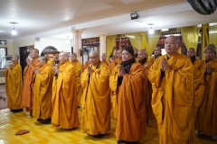 Tăng Ni Phật giáo Hà Nội đỉnh lễ Giác linh Đức Đệ Tam Pháp chủ GHPGVN